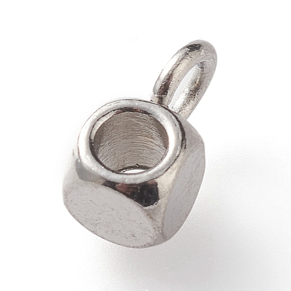 PandaHall 304 Stainless Steel Tube Bails, Loop Bails, Cube Bail Beads, Stainless Steel Color, 6x3x3mm, Hole: 1.6mm 304 Stainless Steel...
PandaHall 304 Stainless Steel Tube Bails, Loop Bails, Cube Bail Beads, Stainless Steel Color, 6x3x3mm, Hole: 1.6mm 304 Stainless Steel...