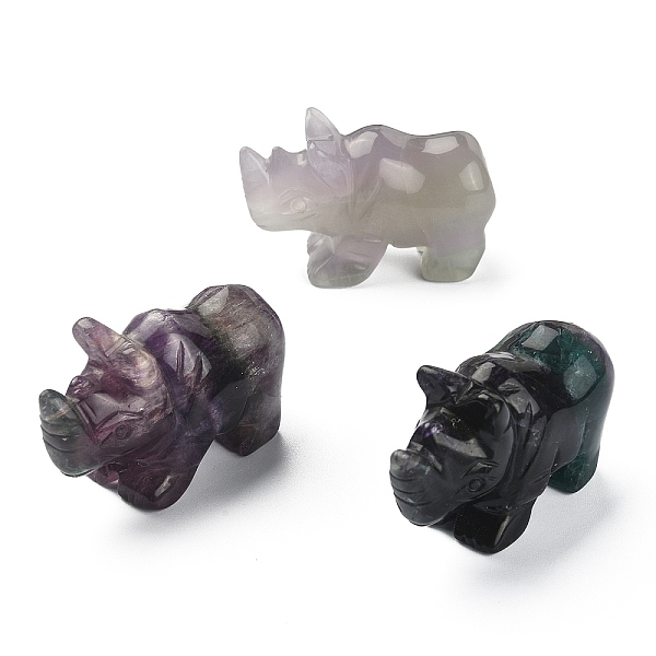 PandaHall Natural Fluorite Carved Healing Rhinoceros Figurines, Reiki Stones Statues for Energy Balancing Meditation Therapy...
PandaHall Natural Fluorite Carved Healing Rhinoceros Figurines, Reiki Stones Statues for Energy Balancing Meditation Therapy...