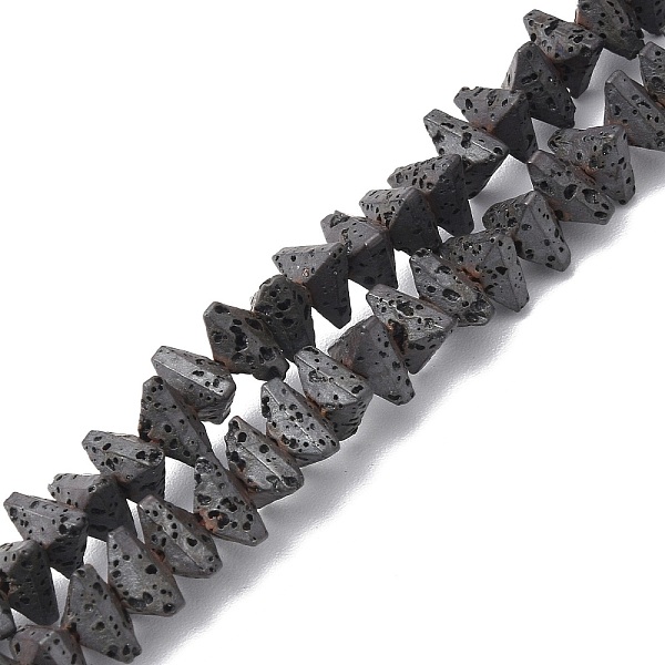 PandaHall Natural Lava Rock Beads Strands, Triangle, 7x7.5x4~4.5mm, Hole: 1mm, about 100pcs/strand, 15.98 inch(40.6cm) Triangle
PandaHall Natural Lava Rock Beads Strands, Triangle, 7x7.5x4~4.5mm, Hole: 1mm, about 100pcs/strand, 15.98 inch(40.6cm) Triangle