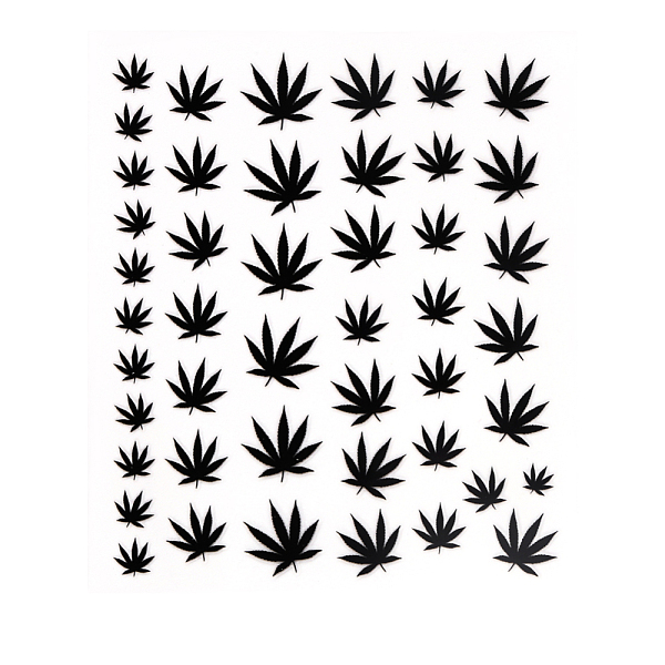 PandaHall 3D Black Transfer Stickers Decals, Self Adhesive, DIY Nail Tips Decorations Tip Slider Accessory, Maple Leaf Pattern, 90x77mm...
PandaHall 3D Black Transfer Stickers Decals, Self Adhesive, DIY Nail Tips Decorations Tip Slider Accessory, Maple Leaf Pattern, 90x77mm...