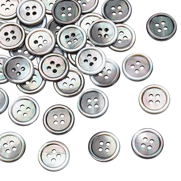 PandaHall 36Pcs Natural Shell Buttons, 4-Hole, Flat Round, Colorful, 15x2mm, Hole: 1.9mm Shell Flat Round
PandaHall 36Pcs Natural Shell Buttons, 4-Hole, Flat Round, Colorful, 15x2mm, Hole: 1.9mm Shell Flat Round