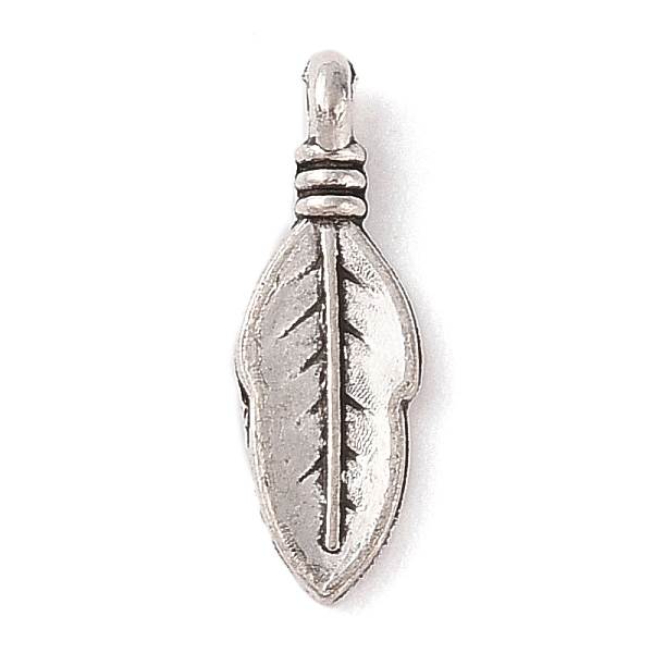 PandaHall Tibetan Style Alloy Pendants, Cadmium Free & Lead Free, Feather, Antique Silver, 16x5x3mm, Hole: 1.6mm, about 3030pcs/1000g Alloy...
PandaHall Tibetan Style Alloy Pendants, Cadmium Free & Lead Free, Feather, Antique Silver, 16x5x3mm, Hole: 1.6mm, about 3030pcs/1000g Alloy...