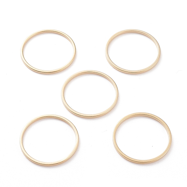 PandaHall Brass Linking Rings, Long-Lasting Plated, Round Ring, Real 24K Gold Plated, 20x1mm, Inner Diameter: 18mm Brass Ring
PandaHall Brass Linking Rings, Long-Lasting Plated, Round Ring, Real 24K Gold Plated, 20x1mm, Inner Diameter: 18mm Brass Ring
