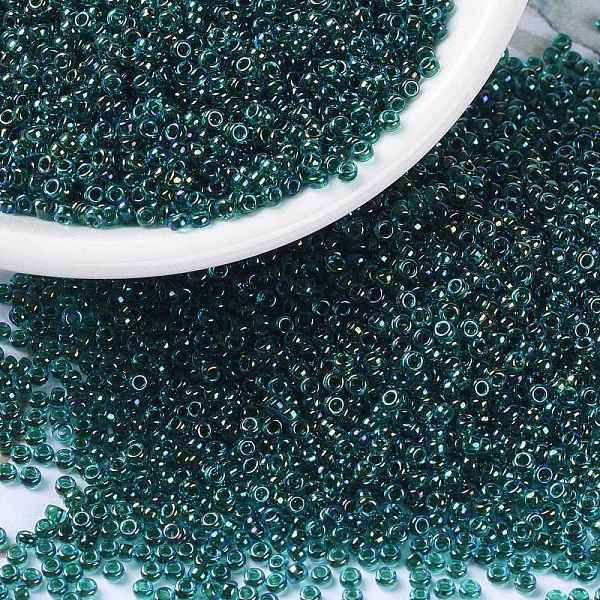PandaHall MIYUKI Round Rocailles Beads, Japanese Seed Beads, (RR3744), 15/0, 1.5mm, Hole: 0.7mm, about 27777pcs/50g Glass Green
PandaHall MIYUKI Round Rocailles Beads, Japanese Seed Beads, (RR3744), 15/0, 1.5mm, Hole: 0.7mm, about 27777pcs/50g Glass Green