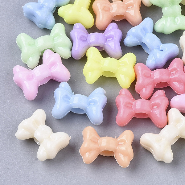 PandaHall Opaque Acrylic European Beads, Large Hole Beads, Bowknot, Mixed Color, 11x15x7mm, Hole: 4mm about 1000pcs/500g Acrylic Bowknot..., Multicolor
PandaHall Opaque Acrylic European Beads, Large Hole Beads, Bowknot, Mixed Color, 11x15x7mm, Hole: 4mm about 1000pcs/500g Acrylic Bowknot..., Multicolor