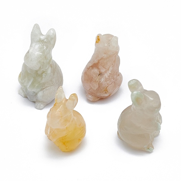 PandaHall Natural Cherry Blossom Agate Sculpture Display Decorations, for Home Office Desk, Rabbit, 17~19x17~18.5x32~37mm Cherry Blossom...
PandaHall Natural Cherry Blossom Agate Sculpture Display Decorations, for Home Office Desk, Rabbit, 17~19x17~18.5x32~37mm Cherry Blossom...