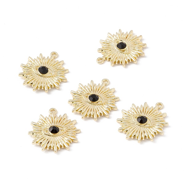 PandaHall Halloween Alloy Pendants, with Black Resin, Evil Eye, Light Gold, 27.5x25x4.5mm, Hole: 1.6mm Alloy+Resin Evil Eye Black
PandaHall Halloween Alloy Pendants, with Black Resin, Evil Eye, Light Gold, 27.5x25x4.5mm, Hole: 1.6mm Alloy+Resin Evil Eye Black