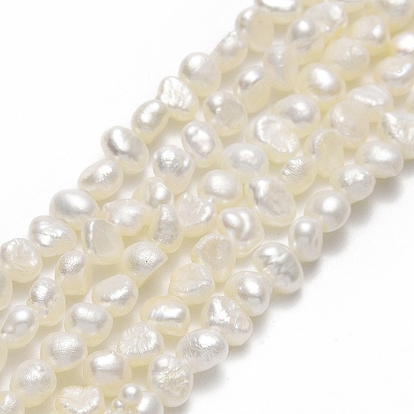 PandaHall Natural Cultured Freshwater Pearl Beads Strands, Two Sides Polished, Linen, 4x3~3.5x3mm, Hole: 0.5mm, about 94~96pcs/strand..., Brown
PandaHall Natural Cultured Freshwater Pearl Beads Strands, Two Sides Polished, Linen, 4x3~3.5x3mm, Hole: 0.5mm, about 94~96pcs/strand..., Brown