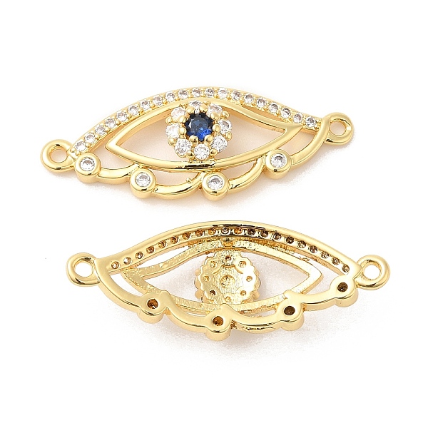 PandaHall Brass Micro Pave Colorful Cubic Zirconia Connector Charms, Eye Links, Real 16K Gold Plated, 29x11x5mm, Hole: 1mm Brass+Cubic...
PandaHall Brass Micro Pave Colorful Cubic Zirconia Connector Charms, Eye Links, Real 16K Gold Plated, 29x11x5mm, Hole: 1mm Brass+Cubic...