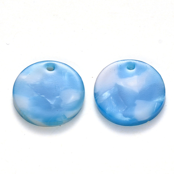 PandaHall Cellulose Acetate(Resin) Pendants, Flat Round, Mixed Color, 17x3mm, Hole: 1.2mm Cellulose Acetate Flat Round Multicolor
PandaHall Cellulose Acetate(Resin) Pendants, Flat Round, Mixed Color, 17x3mm, Hole: 1.2mm Cellulose Acetate Flat Round Multicolor