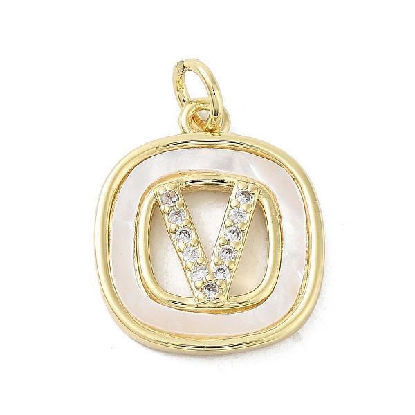PandaHall Rack Plating Brass Micro Pave Clear Cubic Zirconia Pendants, with Shell, Cadmium Free & Lead Free, Long-Lasting Plated, Real 18K...
PandaHall Rack Plating Brass Micro Pave Clear Cubic Zirconia Pendants, with Shell, Cadmium Free & Lead Free, Long-Lasting Plated, Real 18K...