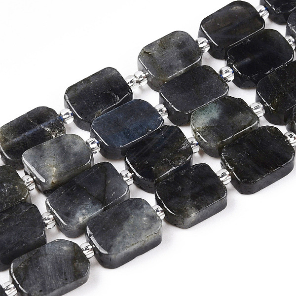 PandaHall Natural Larvikite Beads Strands, with Seed Beads, Rectangle, 11~13x8~9x4~5mm, Hole: 0.9mm, seed beads: 3x3x2, hole: 0.8mm, about..., Black
PandaHall Natural Larvikite Beads Strands, with Seed Beads, Rectangle, 11~13x8~9x4~5mm, Hole: 0.9mm, seed beads: 3x3x2, hole: 0.8mm, about..., Black