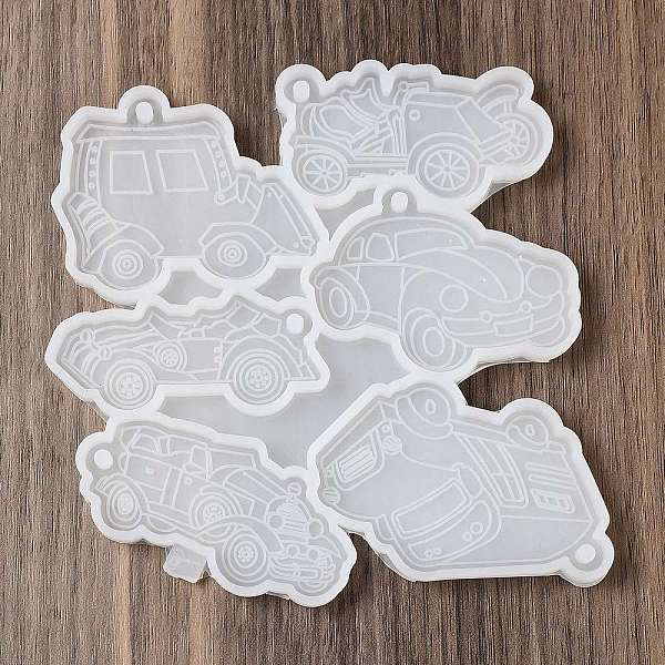 PandaHall DIY Silicone Pendant Molds, Resin Casting Molds, Clay Craft Mold Tools, Car, White, 142x132x5.5mm, Hole: 4mm, Inner Diameter...
PandaHall DIY Silicone Pendant Molds, Resin Casting Molds, Clay Craft Mold Tools, Car, White, 142x132x5.5mm, Hole: 4mm, Inner Diameter...