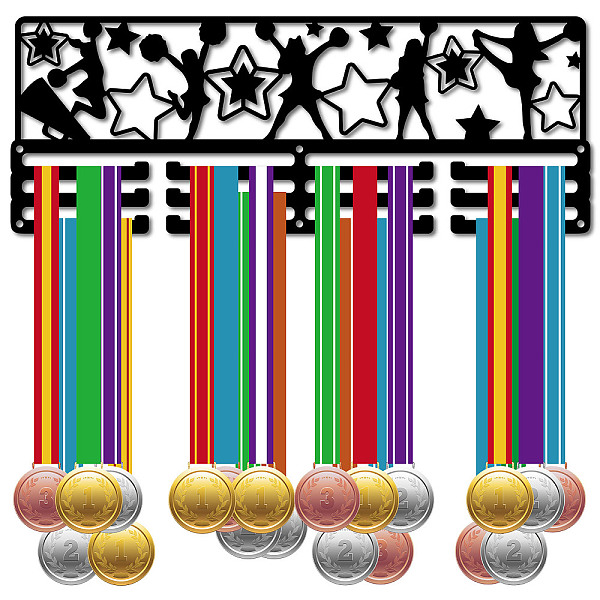 PandaHall CREATCABIN Cheerleader Medal Holder Medal Hanger Display Star Rack Sports Metal Hanging Athlete Awards Iron Wall Mount Decor Over..., Black
PandaHall CREATCABIN Cheerleader Medal Holder Medal Hanger Display Star Rack Sports Metal Hanging Athlete Awards Iron Wall Mount Decor Over..., Black