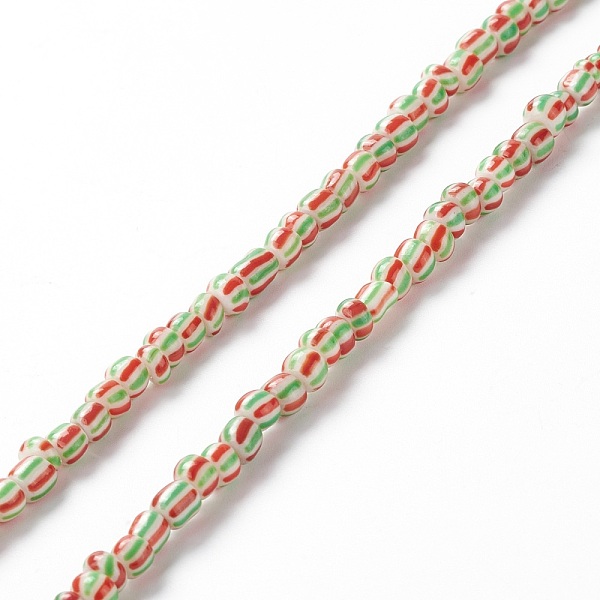 PandaHall Handmade Lampwork Beads Strands, 2 Tone, Column, Colorful, 4~5.5x2~4mm, Hole: 0.8mm, about 130pcs/strand, 14.96~15.75 inch...
PandaHall Handmade Lampwork Beads Strands, 2 Tone, Column, Colorful, 4~5.5x2~4mm, Hole: 0.8mm, about 130pcs/strand, 14.96~15.75 inch...