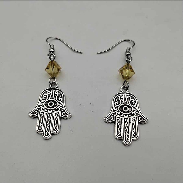 PandaHall Bohemian Hamsa Hand Tassel Alloy Pave Cubic Zirconia Dangle Earrings for Women Alloy
PandaHall Bohemian Hamsa Hand Tassel Alloy Pave Cubic Zirconia Dangle Earrings for Women Alloy