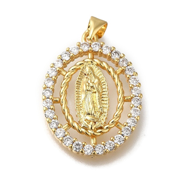 PandaHall Rack Plating Brass Micro Pave Clear Cubic Zirconia Pendants, Long-Lasting Plated, Cadmium Free & Lead Free, Virgin Mary Charms...
PandaHall Rack Plating Brass Micro Pave Clear Cubic Zirconia Pendants, Long-Lasting Plated, Cadmium Free & Lead Free, Virgin Mary Charms...