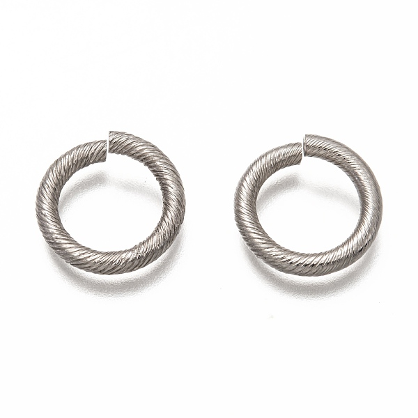 PandaHall 304 Stainless Steel Open Jump Rings, Round Ring, Stainless Steel Color, 16x2.5mm, Inner Diameter: 11mm 304 Stainless Steel
PandaHall 304 Stainless Steel Open Jump Rings, Round Ring, Stainless Steel Color, 16x2.5mm, Inner Diameter: 11mm 304 Stainless Steel