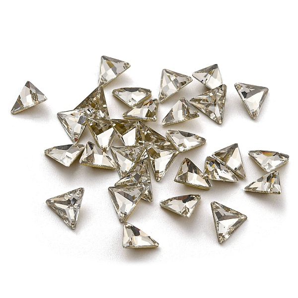 PandaHall Glass Rhinestone Cabochons, Back Plated, Triangle, Crystal, 6x7x3mm Glass Rhinestone Triangle Clear
PandaHall Glass Rhinestone Cabochons, Back Plated, Triangle, Crystal, 6x7x3mm Glass Rhinestone Triangle Clear