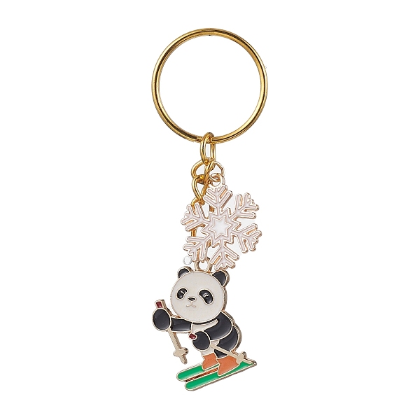 PandaHall Snowflake & Panda Alloy Enamel Pendant Keychains, with Iron Split Key Rings, Golden, 8.15cm, Pendant: 27x20x1.3mm Alloy Shoes
PandaHall Snowflake & Panda Alloy Enamel Pendant Keychains, with Iron Split Key Rings, Golden, 8.15cm, Pendant: 27x20x1.3mm Alloy Shoes