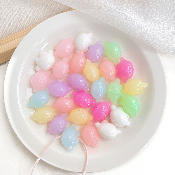 PandaHall Opaque Acrylic Beads, Cartoon, Mixed Color, 17.6x26.5x15mm, Hole: 3mm, 165pcs/500g Acrylic Cartoon Multicolor
PandaHall Opaque Acrylic Beads, Cartoon, Mixed Color, 17.6x26.5x15mm, Hole: 3mm, 165pcs/500g Acrylic Cartoon Multicolor