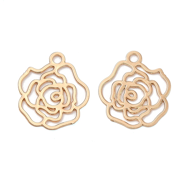 PandaHall Long-Lasting Plated Brass Filigree Pendants, Flower Charm, Light Gold, 12x10.5x0.3mm, Hole: 1.2mm Brass Flower
PandaHall Long-Lasting Plated Brass Filigree Pendants, Flower Charm, Light Gold, 12x10.5x0.3mm, Hole: 1.2mm Brass Flower