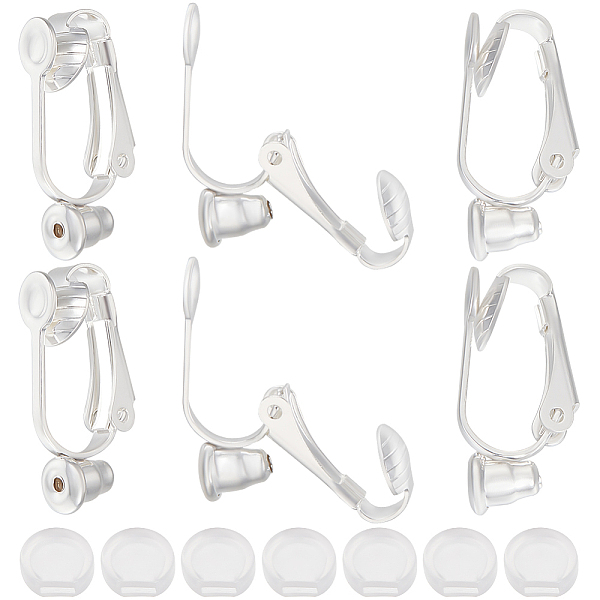 PandaHall Beebeecraft 10Pcs 304 Stainless Steel Clip-on Earring Converters Findings, for Non-Pierced Ears, with 10Pcs Comfort Plastic Pads...
PandaHall Beebeecraft 10Pcs 304 Stainless Steel Clip-on Earring Converters Findings, for Non-Pierced Ears, with 10Pcs Comfort Plastic Pads...