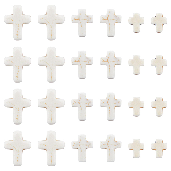 PandaHall SUNNYCLUE 1 Box 90Pcs White Cross Beads Mini Small Synthetic Turquoise Stone Cross Bead Tiny Pocket Crosses Easter Holiday..., Yellow
PandaHall SUNNYCLUE 1 Box 90Pcs White Cross Beads Mini Small Synthetic Turquoise Stone Cross Bead Tiny Pocket Crosses Easter Holiday..., Yellow