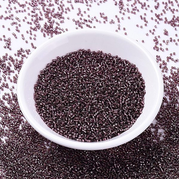 PandaHall MIYUKI Delica Beads, Cylinder, Japanese Seed Beads, 11/0, (DB2170) Duracoat Silver Lined Dyed Raisin, 1.3x1.6mm, Hole: 0.8mm..., Purple
PandaHall MIYUKI Delica Beads, Cylinder, Japanese Seed Beads, 11/0, (DB2170) Duracoat Silver Lined Dyed Raisin, 1.3x1.6mm, Hole: 0.8mm..., Purple