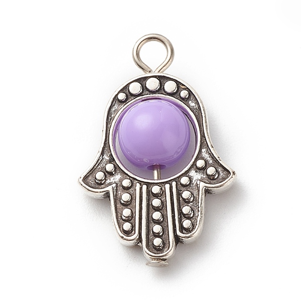 PandaHall Tibetan Style Alloy Pendants, with Acrylic, Hamsa Hand/Hand of Miriam, Mixed Color, 25x17x8mm, Hole: 2mm Alloy+Acrylic Others..., Multicolor
PandaHall Tibetan Style Alloy Pendants, with Acrylic, Hamsa Hand/Hand of Miriam, Mixed Color, 25x17x8mm, Hole: 2mm Alloy+Acrylic Others..., Multicolor