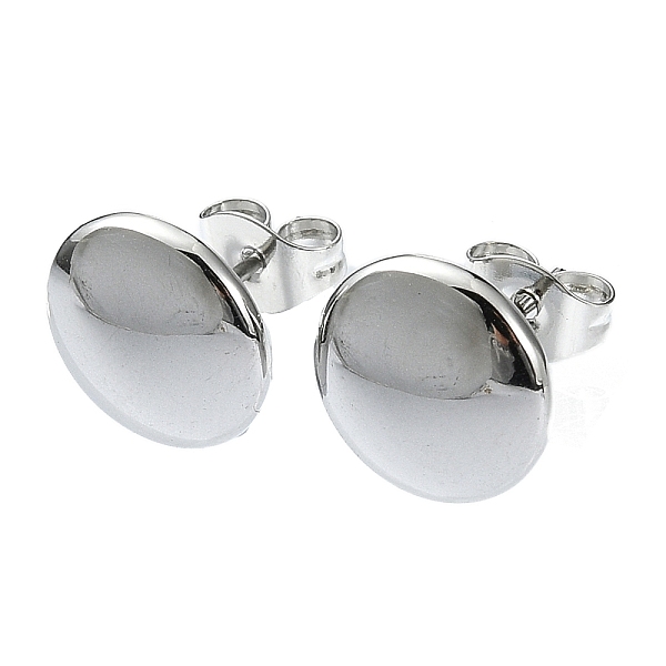 PandaHall 201 Stainless Steel Stud Earrings, with 304 Stainless Steel Pins, Plain Flat Round, Stainless Steel Color, 10mm 201 Stainless...
PandaHall 201 Stainless Steel Stud Earrings, with 304 Stainless Steel Pins, Plain Flat Round, Stainless Steel Color, 10mm 201 Stainless...