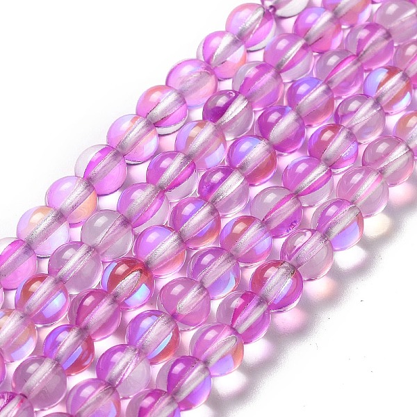 PandaHall Synthetic Moonstone Beads Strands, Round, Orchid, 6mm, Hole: 1mm, about 31pcs/strand, 7.20 inch(18.3cm) Moonstone Round Purple
PandaHall Synthetic Moonstone Beads Strands, Round, Orchid, 6mm, Hole: 1mm, about 31pcs/strand, 7.20 inch(18.3cm) Moonstone Round Purple