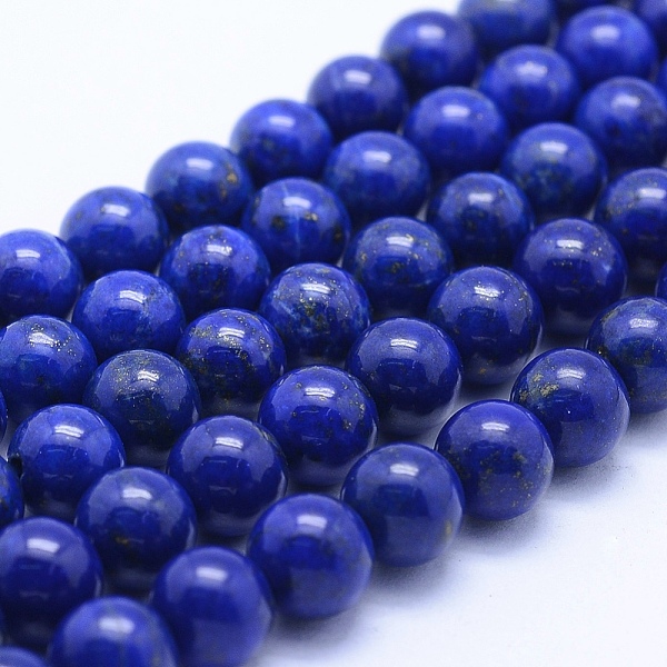 PandaHall Natural Lapis Lazuli Beads Strands, Grade A, Round, 8mm, Hole: 1mm, about 49pcs/strand, 15.5 inch(39.5cm) Lapis Lazuli Round
PandaHall Natural Lapis Lazuli Beads Strands, Grade A, Round, 8mm, Hole: 1mm, about 49pcs/strand, 15.5 inch(39.5cm) Lapis Lazuli Round