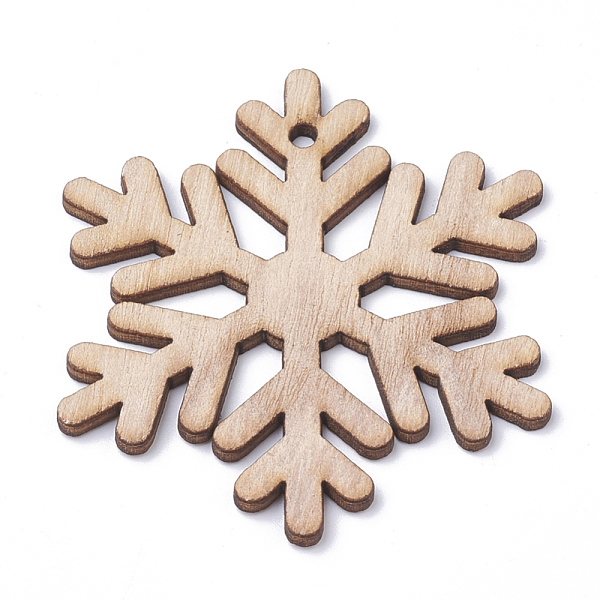 PandaHall Undyed Wooden Big Pendants, Snowflake, BurlyWood, 69x60.5x2.5mm, Hole: 3mm Wood Snowflake Orange
PandaHall Undyed Wooden Big Pendants, Snowflake, BurlyWood, 69x60.5x2.5mm, Hole: 3mm Wood Snowflake Orange