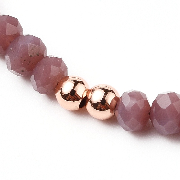 PandaHall Adjustable Nylon Cord Braided Bead Bracelets, with Glass Seed Beads and Rose Gold Plated Brass Round Beads, Old Rose, Inner...
PandaHall Adjustable Nylon Cord Braided Bead Bracelets, with Glass Seed Beads and Rose Gold Plated Brass Round Beads, Old Rose, Inner...