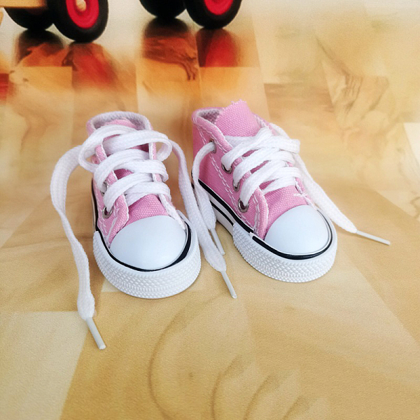 PandaHall Cloth Doll Canvas Shoes, Sneaker for BJD Dolls Accessories, Pink, 55x29x40.5mm Cloth Shoes Pink
PandaHall Cloth Doll Canvas Shoes, Sneaker for BJD Dolls Accessories, Pink, 55x29x40.5mm Cloth Shoes Pink