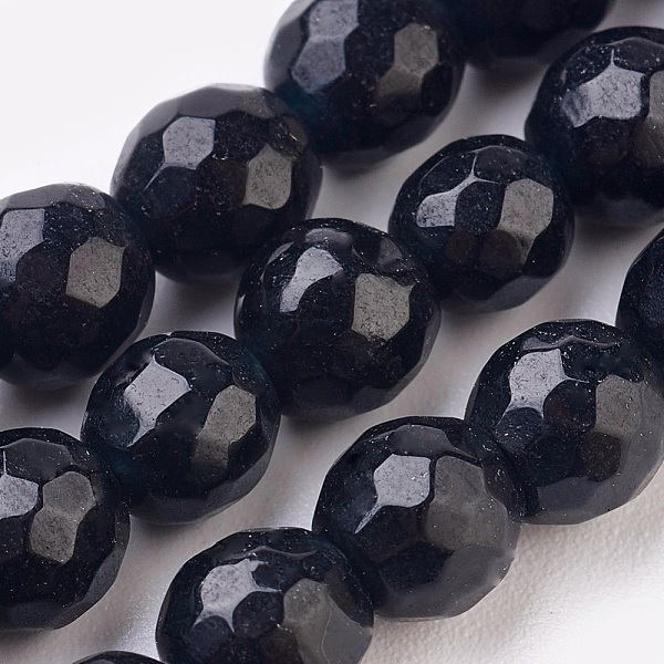 PandaHall Natural Malaysia Jade Beads Strands, Dyed, Faceted, Round, Black, 10mm, Hole: 1.2mm, about 37pcs/strand, 14.9 inch Malaysia Jade...
PandaHall Natural Malaysia Jade Beads Strands, Dyed, Faceted, Round, Black, 10mm, Hole: 1.2mm, about 37pcs/strand, 14.9 inch Malaysia Jade...
