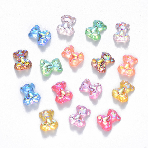 PandaHall Resin Cabochons, Nail Art Decoration Accessories, AB Color Plated, Bear, 9x8x4.5mm Resin Bear Multicolor
PandaHall Resin Cabochons, Nail Art Decoration Accessories, AB Color Plated, Bear, 9x8x4.5mm Resin Bear Multicolor