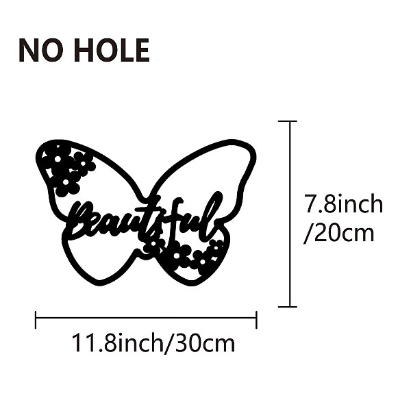 PandaHall Laser Cut Basswood Wall Sculpture, for Home Decoration Kitchen Supplies, Butterfly Pattern, 300x200x5mm Wood Butterfly Black
PandaHall Laser Cut Basswood Wall Sculpture, for Home Decoration Kitchen Supplies, Butterfly Pattern, 300x200x5mm Wood Butterfly Black