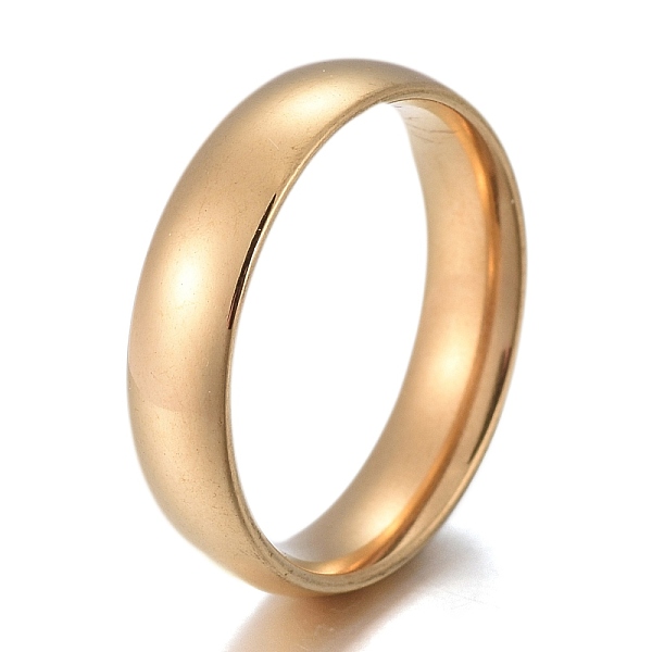 PandaHall 304 Stainless Steel Flat Plain Band Rings, Golden, Size 5~12, Inner Diameter: 15~22mm, 5mm 304 Stainless Steel
PandaHall 304 Stainless Steel Flat Plain Band Rings, Golden, Size 5~12, Inner Diameter: 15~22mm, 5mm 304 Stainless Steel
