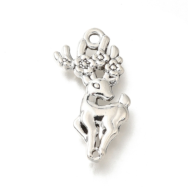 PandaHall Tibetan Style Alloy Pendants, Cadmium Free & Lead Free, Deer & Flower, Antique Silver, 26.5x14.5x3mm, Hole: 1.5mm, about...
PandaHall Tibetan Style Alloy Pendants, Cadmium Free & Lead Free, Deer & Flower, Antique Silver, 26.5x14.5x3mm, Hole: 1.5mm, about...