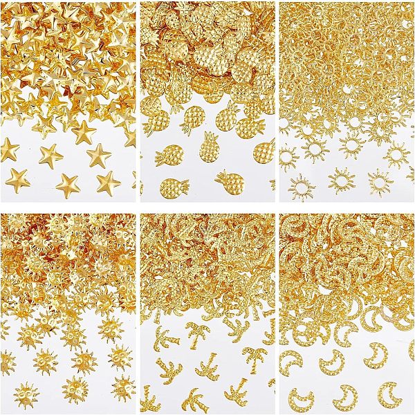 PandaHall Olycraft Brass Cabochons, Nail Art Decoration Accessories for Women, DIY Crystal Epoxy Resin Material Filling, Mixed Shapes...
PandaHall Olycraft Brass Cabochons, Nail Art Decoration Accessories for Women, DIY Crystal Epoxy Resin Material Filling, Mixed Shapes...
