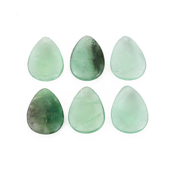 PandaHall Natural Green Fluorite Pendants, teardrop, 34~35.5x24~25x9mm, Hole: 1mm Fluorite Teardrop
PandaHall Natural Green Fluorite Pendants, teardrop, 34~35.5x24~25x9mm, Hole: 1mm Fluorite Teardrop