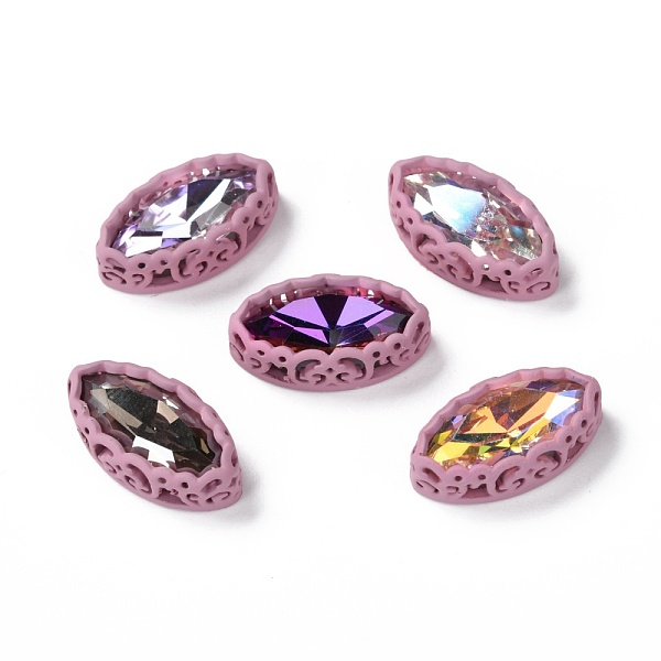 PandaHall Sew on Rhinestone, Glass Rhinestone, with Brass Findings, Garments Accessories, Horse Eye, Mixed Color, Plum, 17.5x9.5x5.5mm, Hole..., Purple
PandaHall Sew on Rhinestone, Glass Rhinestone, with Brass Findings, Garments Accessories, Horse Eye, Mixed Color, Plum, 17.5x9.5x5.5mm, Hole..., Purple