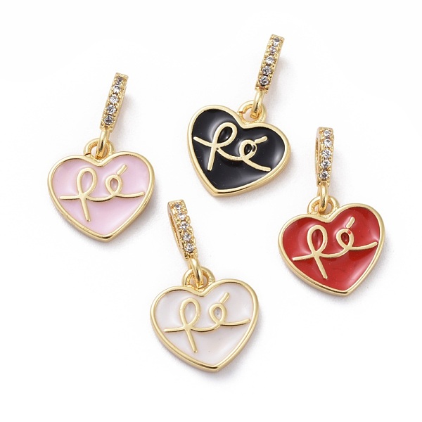 PandaHall Cubic Zirconia Charms, with Brass Findings and Enamel, Heart, Golden, Mixed Color, 12x11.5x2mm, Hole: 2x3.5mm Brass+Cubic..., Multicolor
PandaHall Cubic Zirconia Charms, with Brass Findings and Enamel, Heart, Golden, Mixed Color, 12x11.5x2mm, Hole: 2x3.5mm Brass+Cubic..., Multicolor
