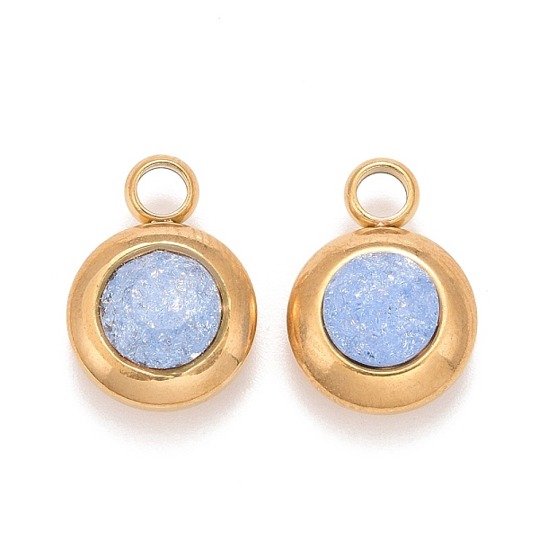 PandaHall Ion Plating(IP) 304 Stainless Steel Pendants, with K9 Rhinestone, Golden, Flat Round, Mixed Color, 14x10x6mm, Hole: 2.5mm 304..., Multicolor
PandaHall Ion Plating(IP) 304 Stainless Steel Pendants, with K9 Rhinestone, Golden, Flat Round, Mixed Color, 14x10x6mm, Hole: 2.5mm 304..., Multicolor