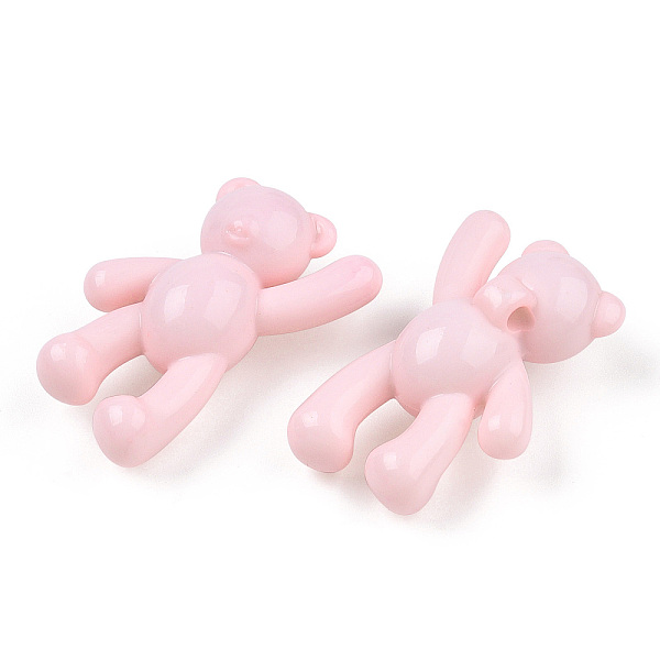 PandaHall Opaque Acrylic Pendants, Bear, Pink, 37x28x13mm, Hole: 2.5mm, about 133pcs/500g Acrylic Bear Pink
PandaHall Opaque Acrylic Pendants, Bear, Pink, 37x28x13mm, Hole: 2.5mm, about 133pcs/500g Acrylic Bear Pink