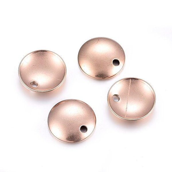 PandaHall Ion Plating(IP) 304 Stainless Steel Dome Charms, Flat Round with Cambered, Rose Gold, 8x1.5mm, Hole: 1.5mm 304 Stainless Steel...
PandaHall Ion Plating(IP) 304 Stainless Steel Dome Charms, Flat Round with Cambered, Rose Gold, 8x1.5mm, Hole: 1.5mm 304 Stainless Steel...