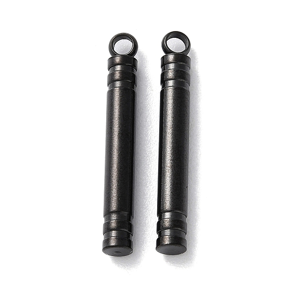PandaHall 304 Stainless Steel Pendants, Column Bar Charms, Black, 23x3mm, Hole: 1.8mm 304 Stainless Steel Column
PandaHall 304 Stainless Steel Pendants, Column Bar Charms, Black, 23x3mm, Hole: 1.8mm 304 Stainless Steel Column