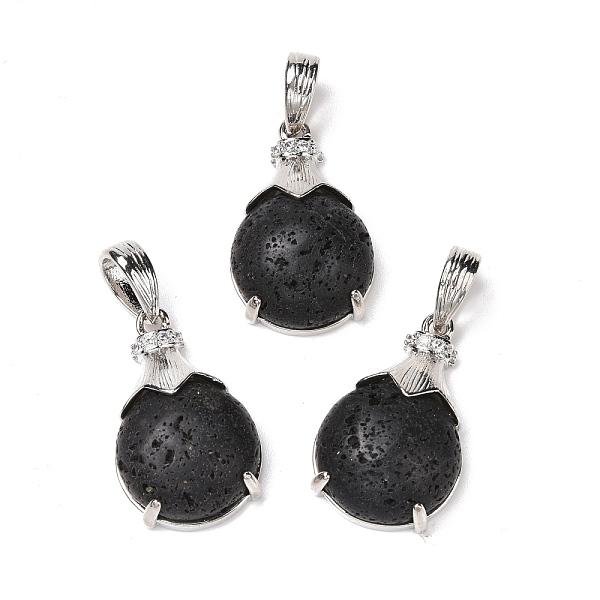 PandaHall Natural Lava Rock Pendants, with Platinum Tone Brass Findings, Cadmium Free & Lead Free, Teardrop, 34x17x8mm, Hole: 7mm Lava Rock...
PandaHall Natural Lava Rock Pendants, with Platinum Tone Brass Findings, Cadmium Free & Lead Free, Teardrop, 34x17x8mm, Hole: 7mm Lava Rock...